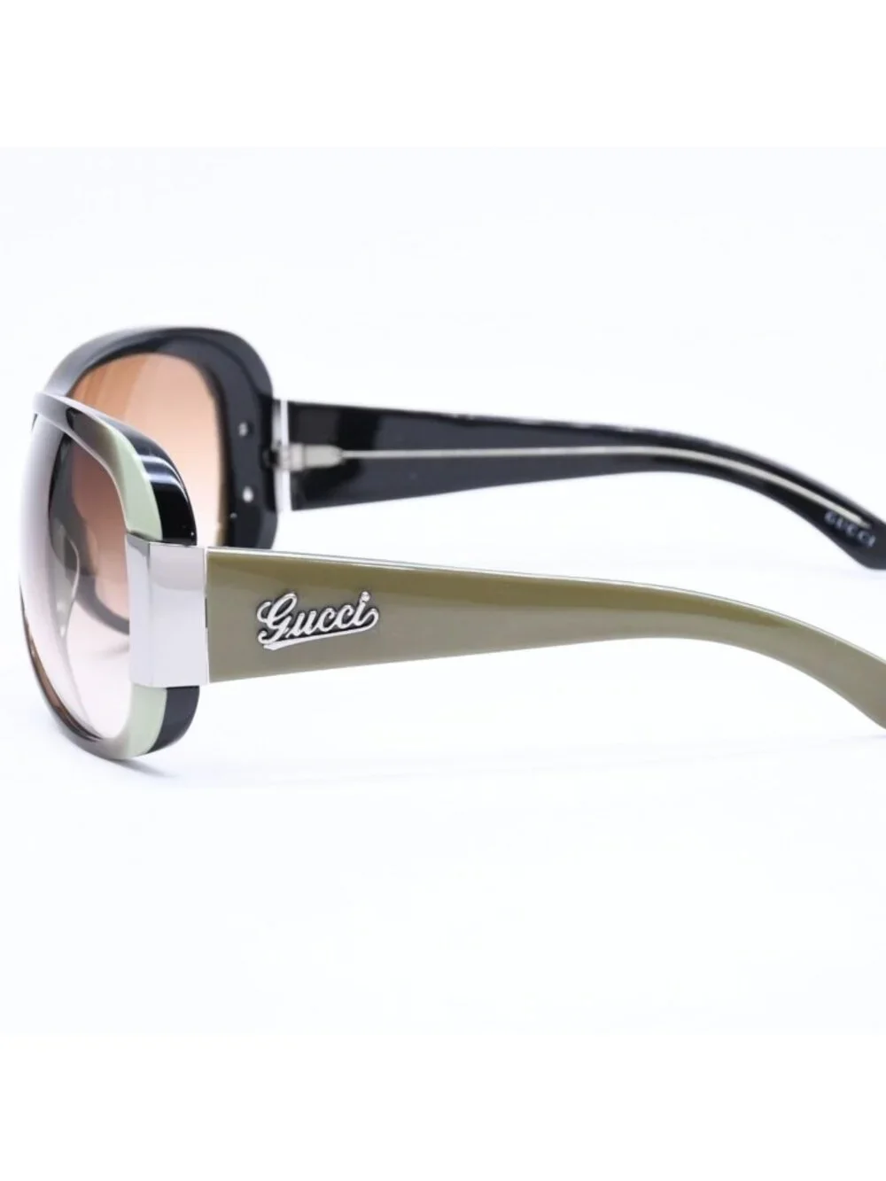 Gucci Sunglasses Eyewear S Brown Green Gradation